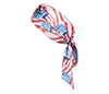 adidas Alphaskin Americana AOP Tie Headband (Red/White/Blue)