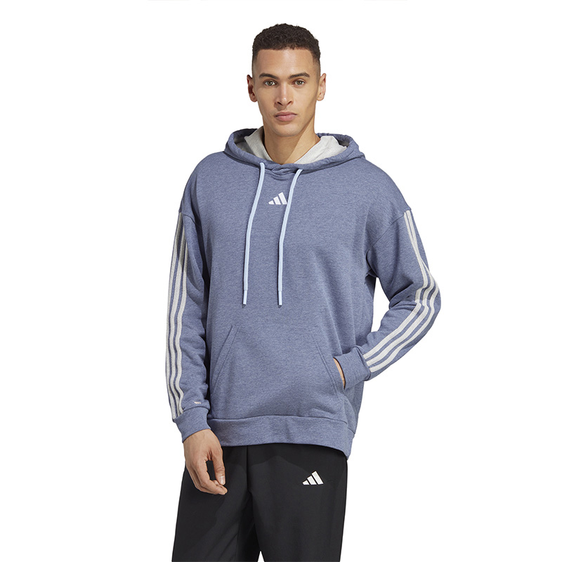 adidas Premium Clubhouse Hoodie (M) (Victory Blue) - Fromuth Pickleball