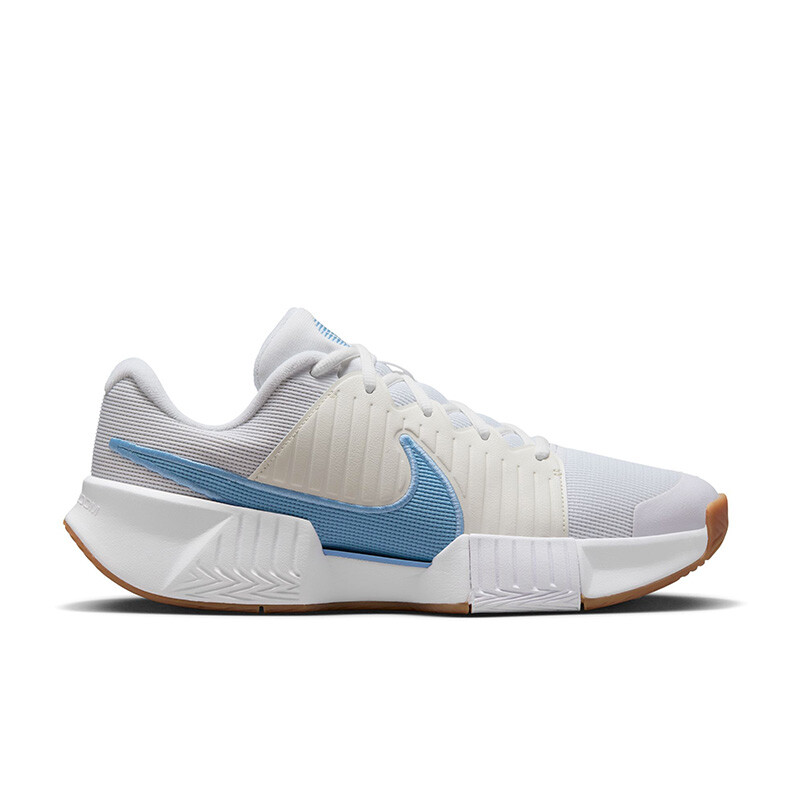 Nike GP Challenge Pro (M) (White/Light Blue) - Fromuth Pickleball