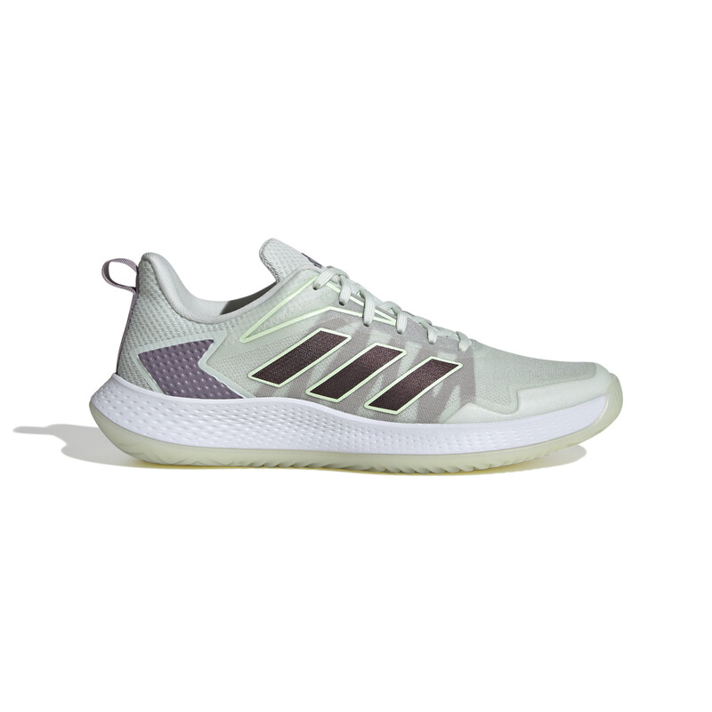 Women's Adidas Defiant Speed Tennis Shoes 8.5 White/Silver Grey