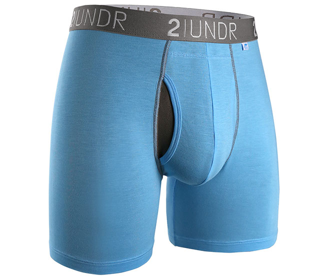 2UNDR Swing Shift Boxer Brief (Light Blue) - Fromuth Pickleball