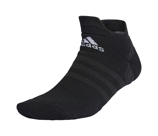 adidas Tennis Cushioned Low Cut Socks (U) (Black)