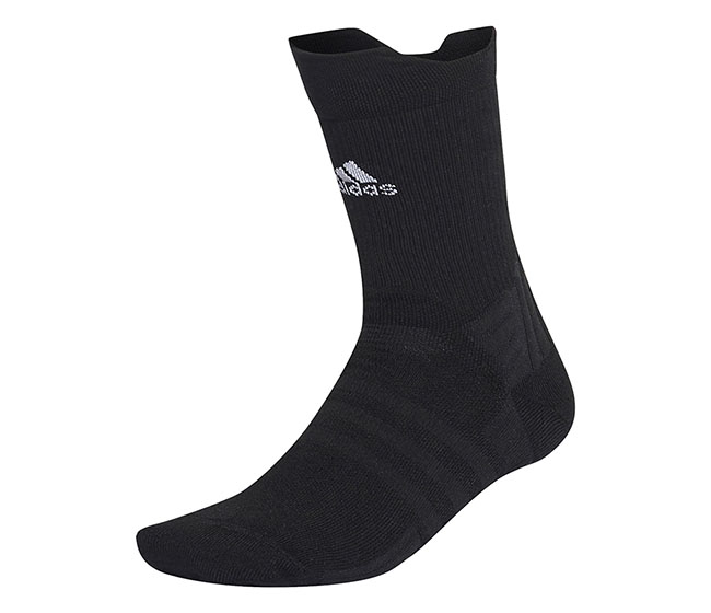 adidas Tennis Cushioned Crew Socks (M) (Black)