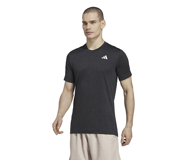 adidas Tennis Freelift Tee (M) (Black)