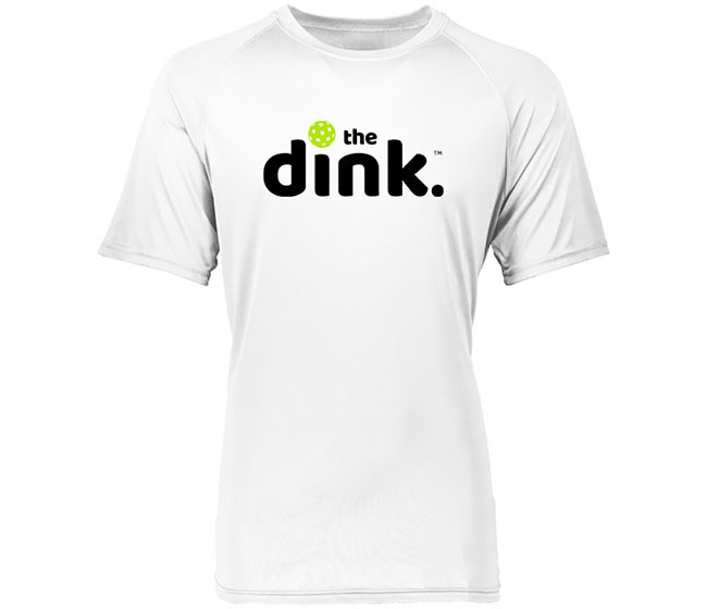 the dink Attain Short Sleeve Performance Tee (M) (White)