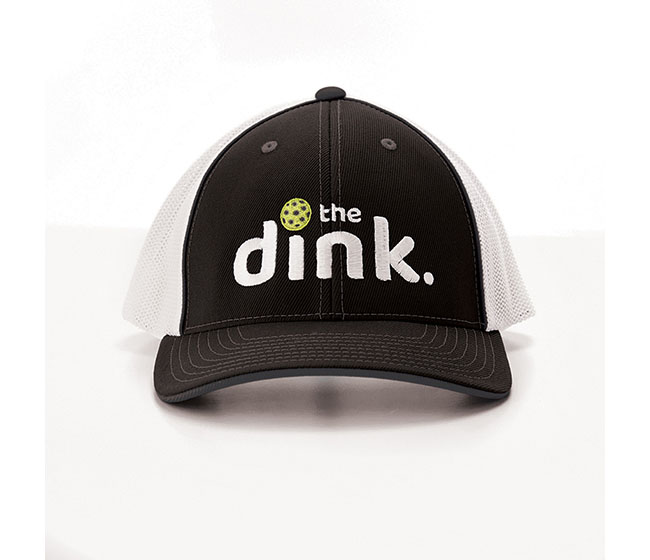 the dink Trucker Flexfit Cap (U) (Black/White)