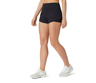 FILA Essentials Stretch Woven Shorts (W) (Black)