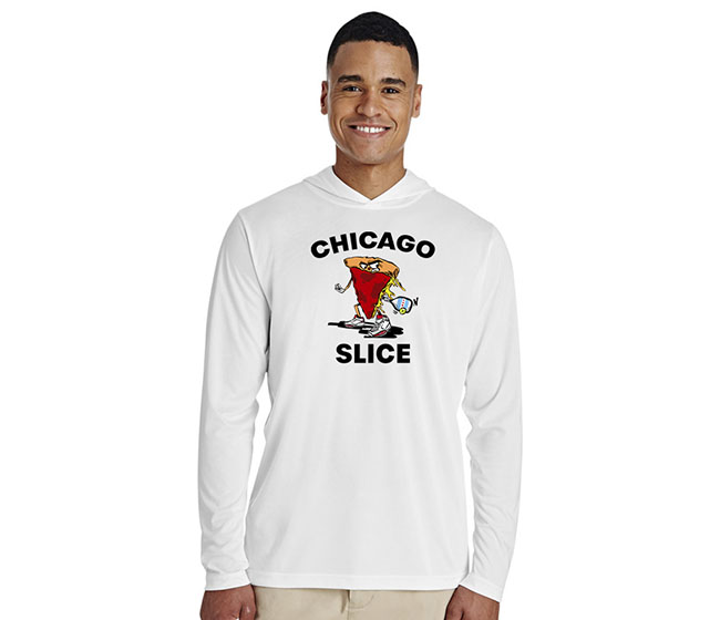 World Famous Pickles Front Badge Grey Long Sleeve Shirt