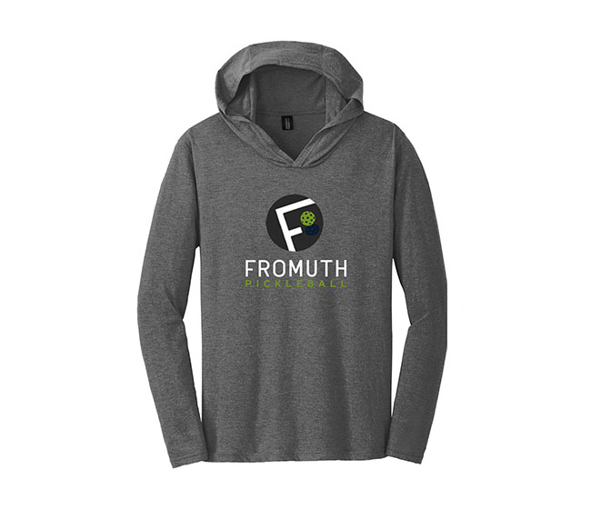 Fromuth Pickleball Hooded Long Sleeve (U) (Grey)