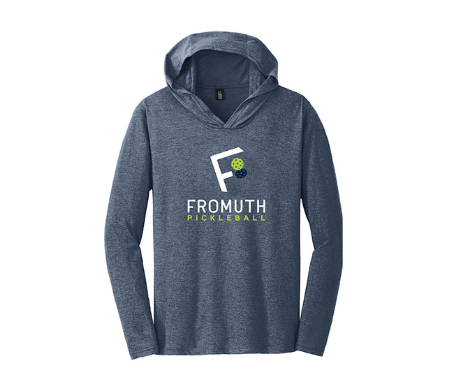 Fromuth Pickleball Hooded Long Sleeve (U) (Navy)
