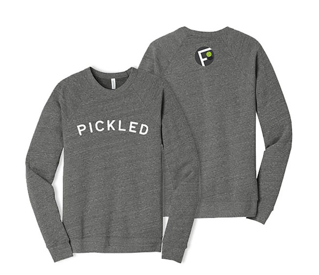 Fromuth Pickleball Pickled Raglan Sweatshirt (M) (Grey)