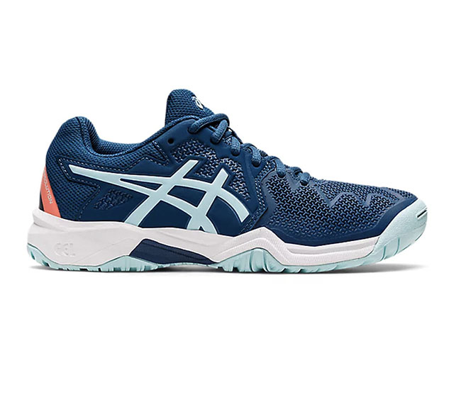 Asics GEL Resolution 8 Junior (Navy) - Fromuth Pickleball