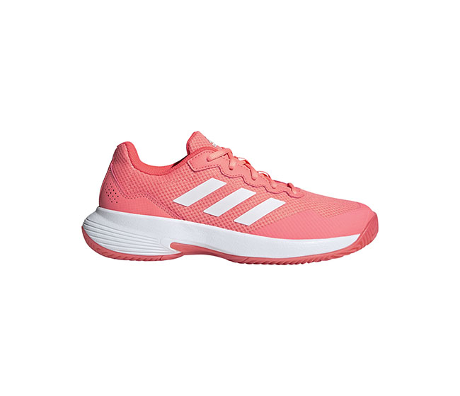 adidas GameCourt 2 (W) (Acid Red) - Fromuth Pickleball