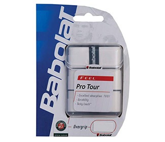 Babolat Pro Tour Overgrip (3x) (White)