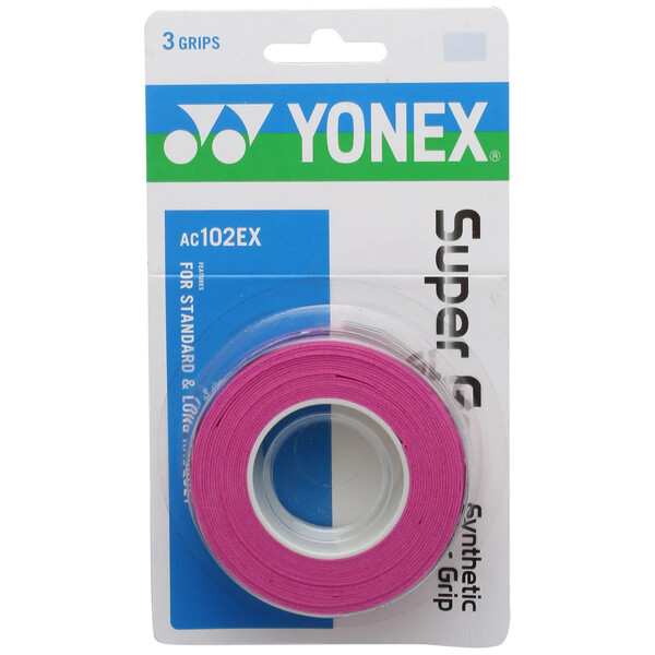 Yonex Super Grap O/G (3x) (Pink)