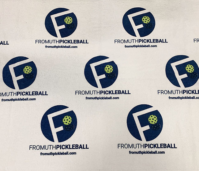 Fromuth Pickleball Court Towel