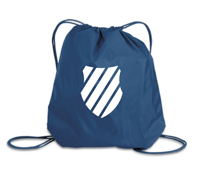 K-Swiss Drawstring Cinch Bag (Blue)