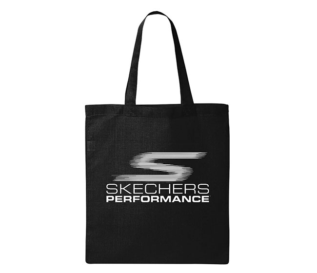 Skechers Performance Reusable Tote Bag (Black) - Fromuth Pickleball