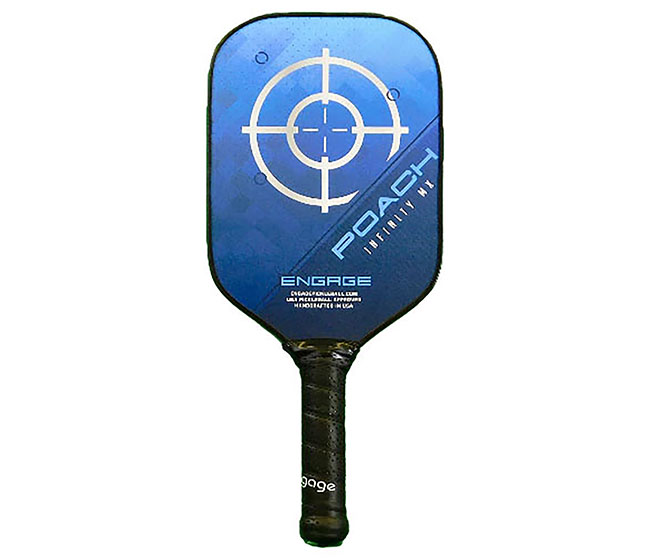 Engage Poach Infinity MX Pickleball Paddle (Elongated) (Gen 3) (Blue)