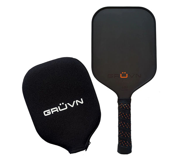 GRUVN RAW-16H Carbon Fiber Pickleball Paddle (Orange)