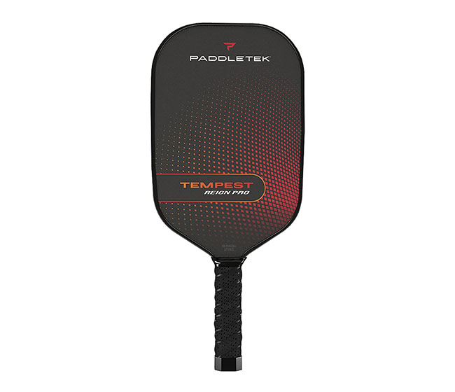 Paddletek Tempest Reign Pro Pickleball Paddle (Thin Grip) (Red