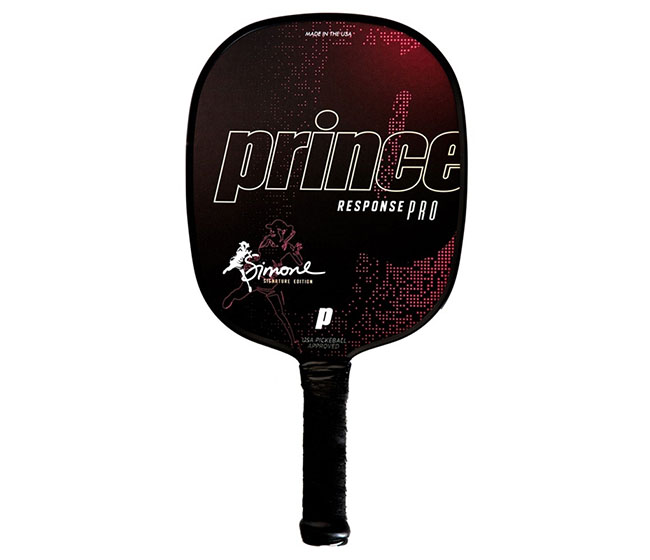 Prince Response Pro Simone Jardim Standard Grip Pickleball Paddle (Pink)