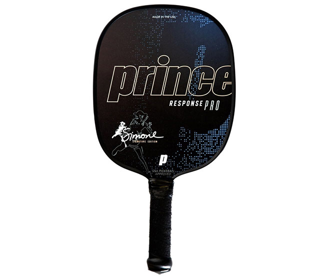 Prince Response Pro Simone Jardim Thin Grip Pickleball Paddle (Blue)