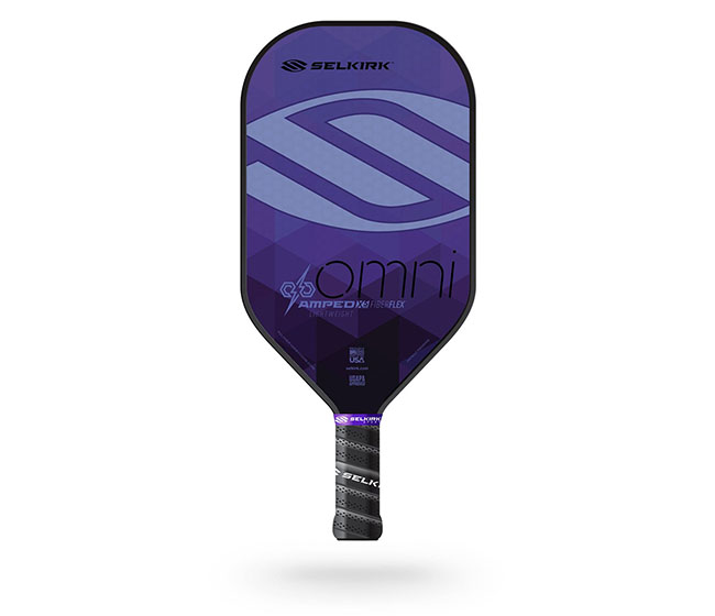Selkirk Amped Omni Light Pickleball Paddle (Purple)
