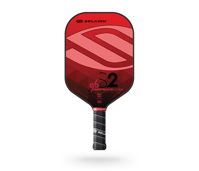 Selkirk Amped S2 Light Pickleball Paddle (Red)