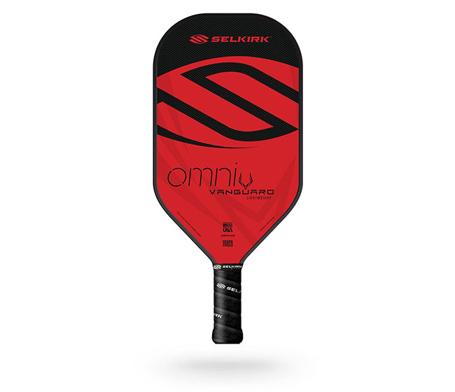 Selkirk Vanguard Hybrid Omni Light Pickleball Paddle (Red)