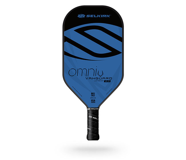 Selkirk Vanguard Hybrid Omni Light 2.0 Pickleball Paddle (Blue)