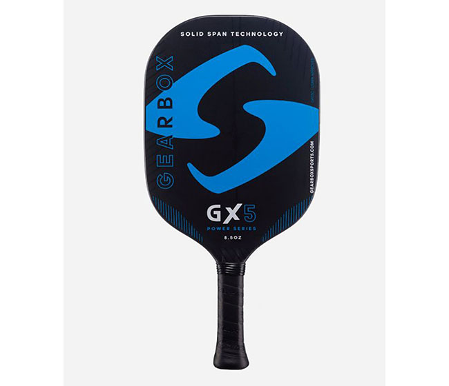 Gearbox GX5 Power Pickleball Paddle (Standard Grip) (Blue)