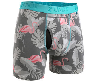 2UNDR Swing Shift Boxer Brief (Flamingo)