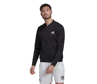 adidas Tennis Stretch Woven Jacket (M) (Black)