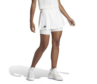 adidas London Pro Pleated Skirt (W) (White)