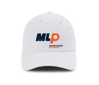 Pickle Ball MLP Major League Gray Trucker Hat Cap Snapback. Orange White  Emb EUC