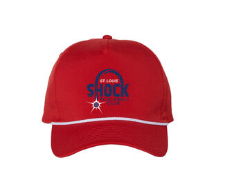 MLP St. Louis Shock Performance Rope Cap (Red/White)