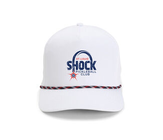 MLP St. Louis Shock Performance Rope Cap (White/Red)