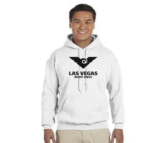 MLP Las Vegas Night Owls Hooded Sweatshirt (M) (White)