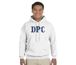 MLP Dallas Pickleball Club Hooded Sweatshirt (M) (White)
