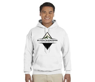 MLP Utah Black Diamonds Hooded Sweatshirt (M) (White)