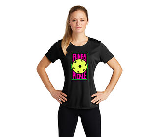 Funky Pickle Competitor Tee (W) (Black)