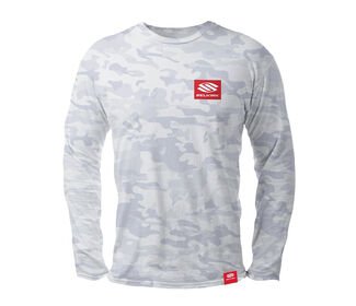 Selkirk Red Label Camo Long Sleeve (M)(White)