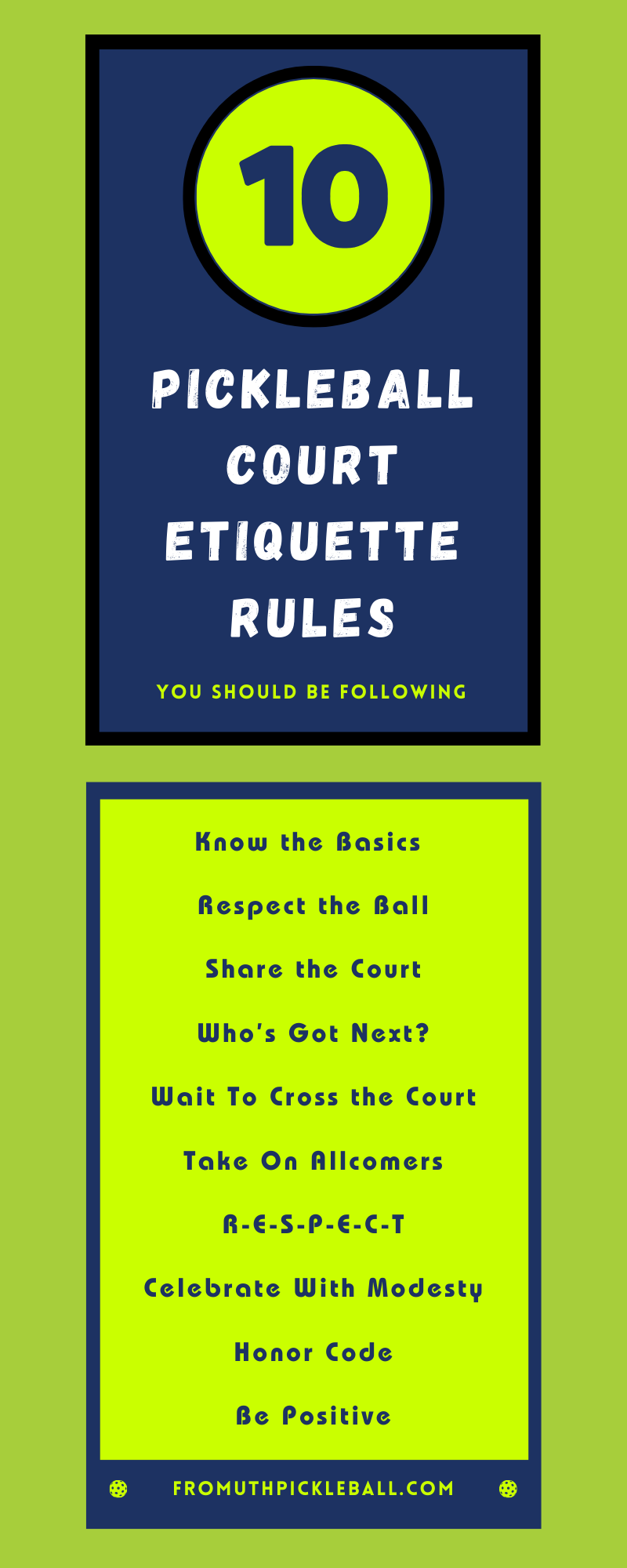 10 Pickleball Court Etiquette Rules You Should Be Following