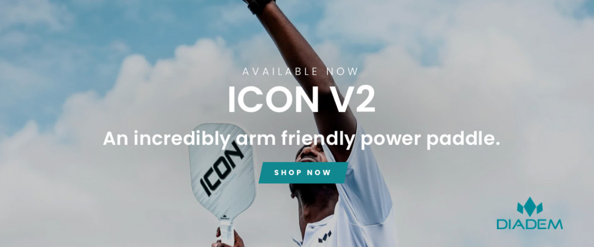 Diadem Icon v2 Paddles Are Available Now. An incredibly arm friendly power paddle. Shop Now.